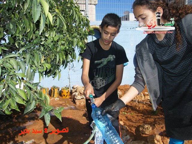 فعالية يوم البيئة في مدرسة الغزالي 